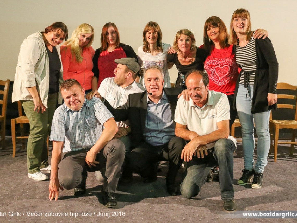 Božidar Grilc | Večer zabavne hipnoze Kolosej junij 2016